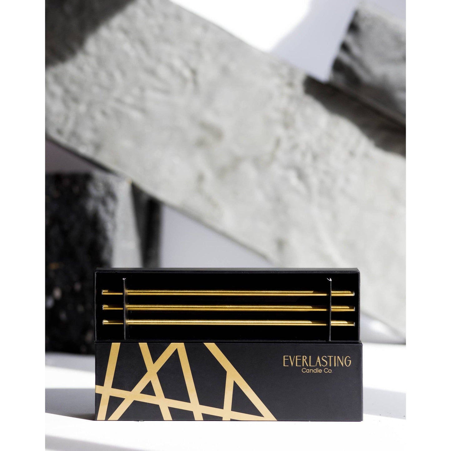 Gold Everlasting Candle – Reusable Steel Candles.