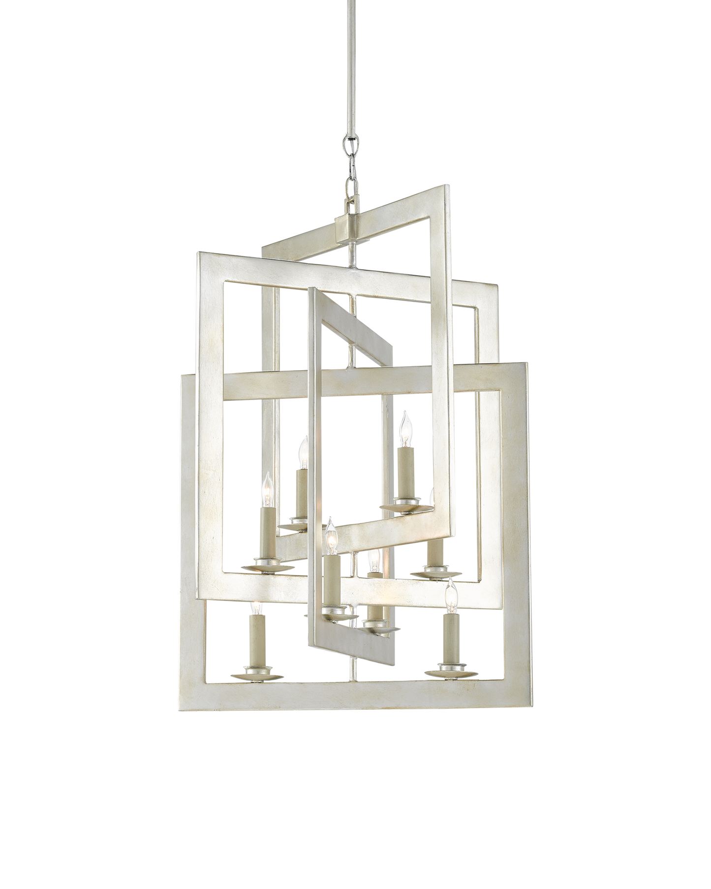 Middleton Small Silver Chandelier.
