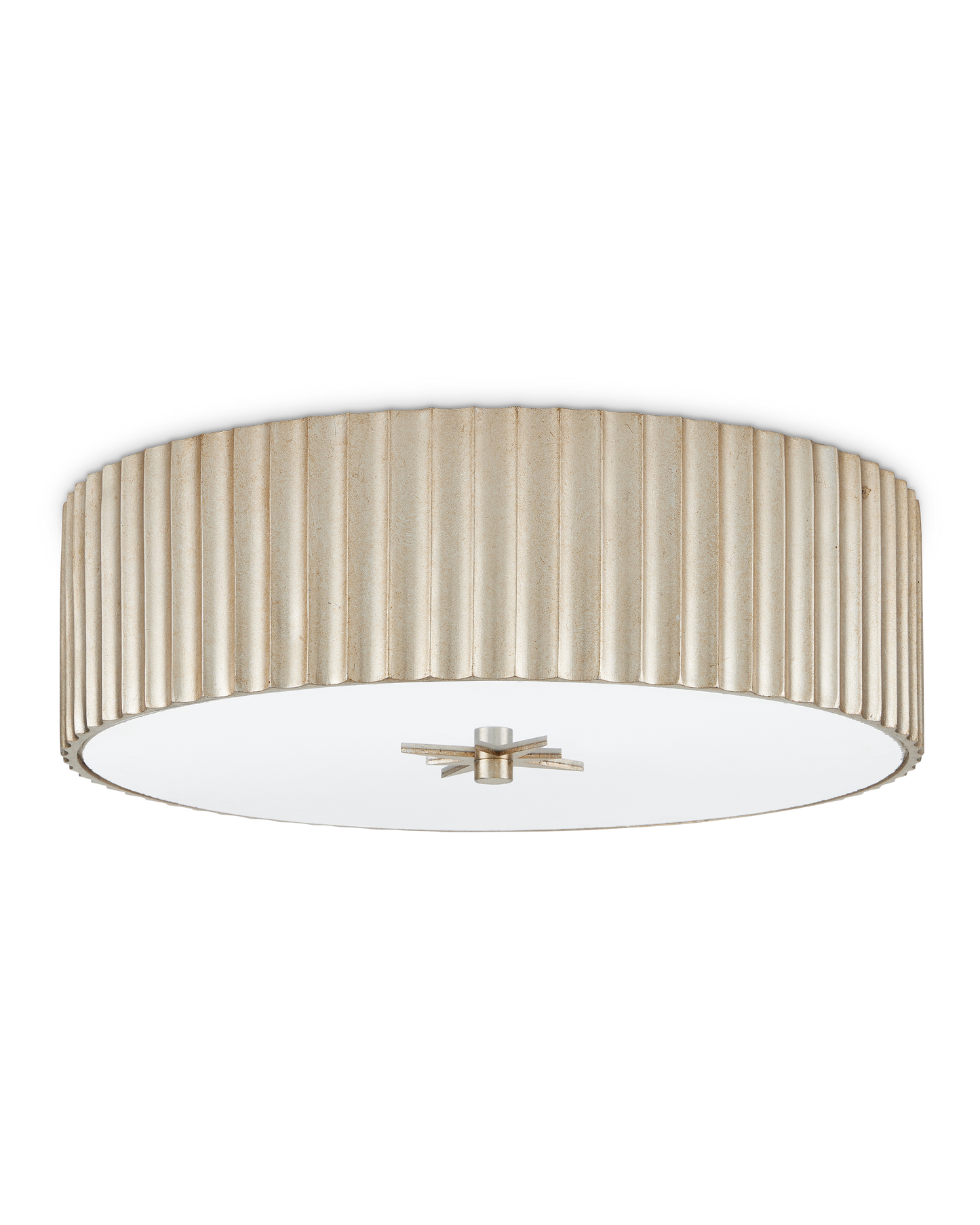 Caravel Silver Flush Mount.