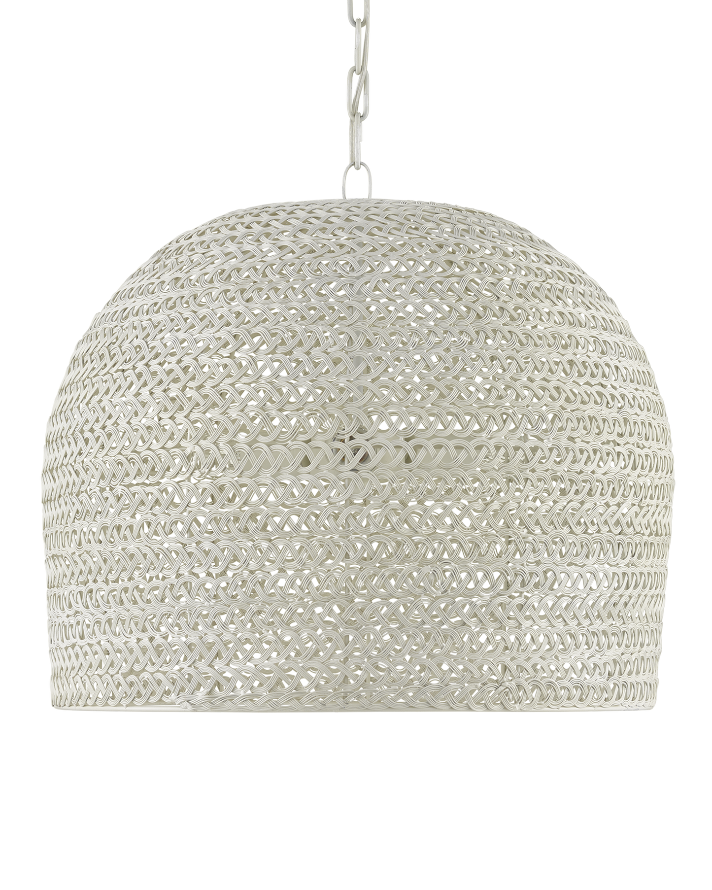 Piero Medium White Chandelier.