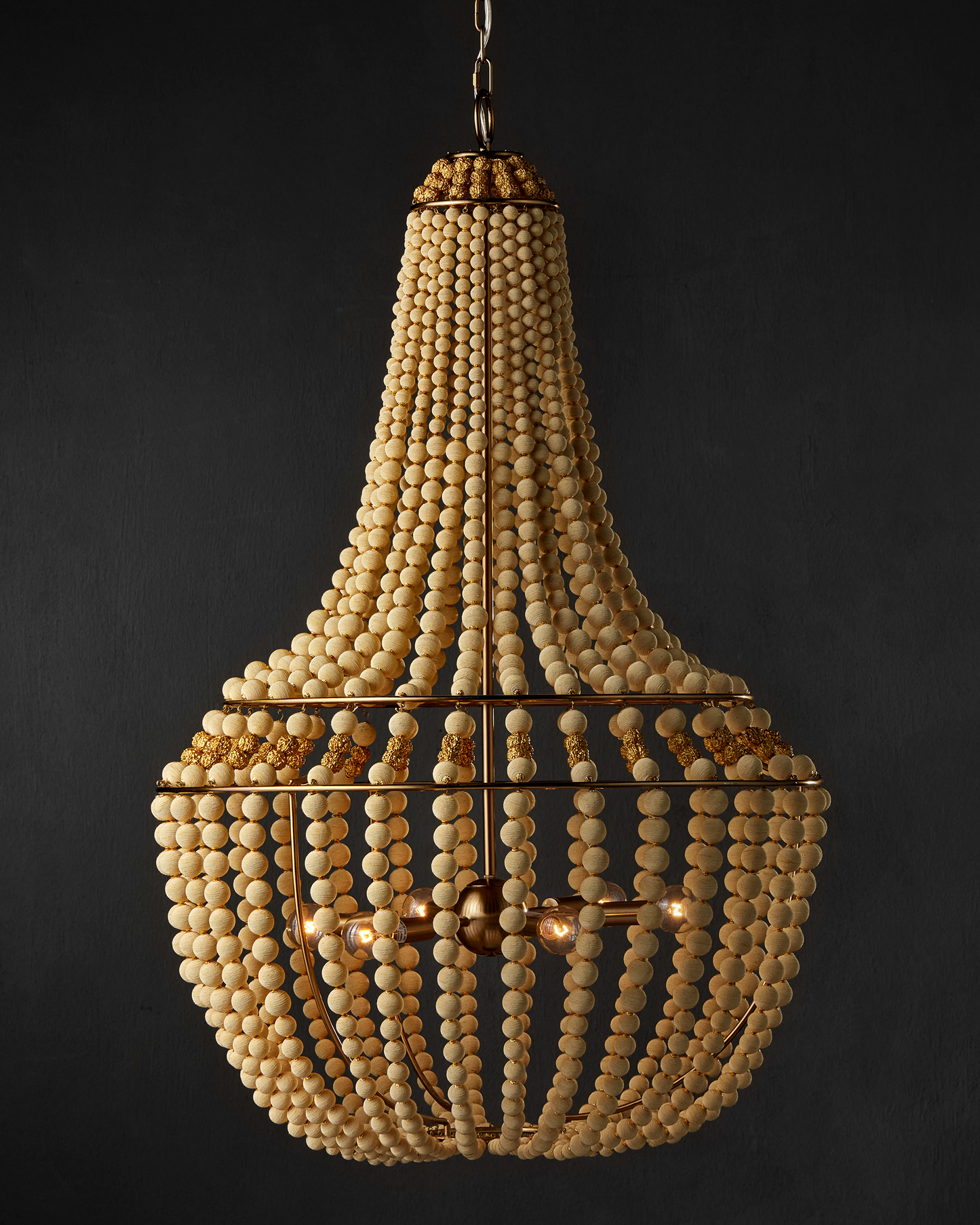 Penelope Beige Chandelier.