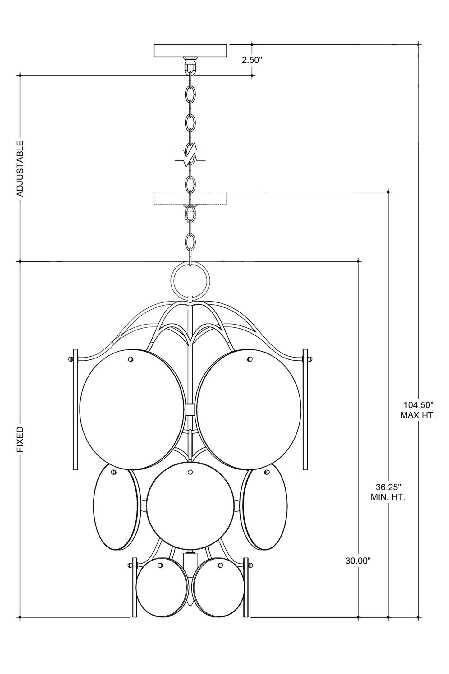 Rovigo Chandelier.