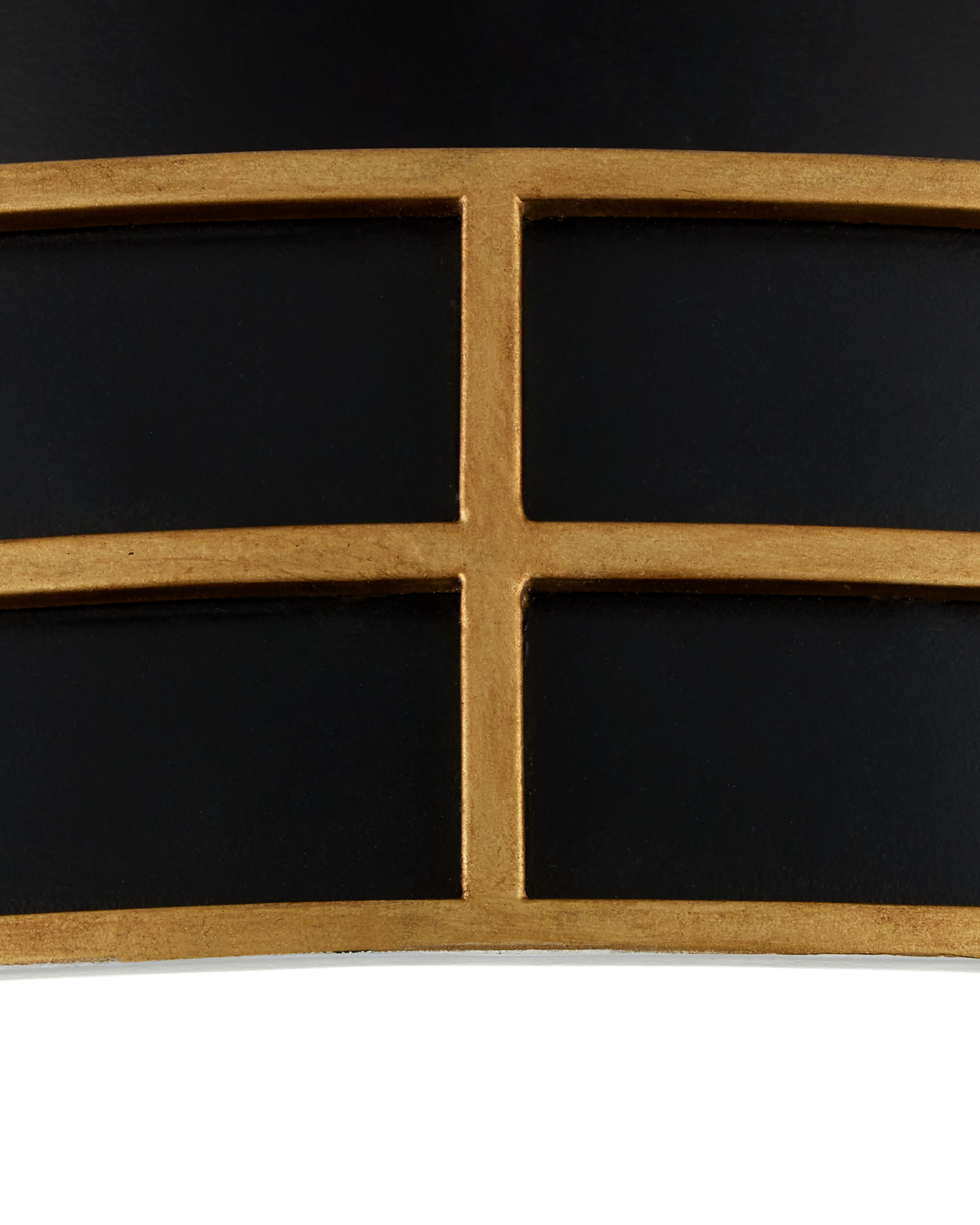 Fielding Black Flush Mount.