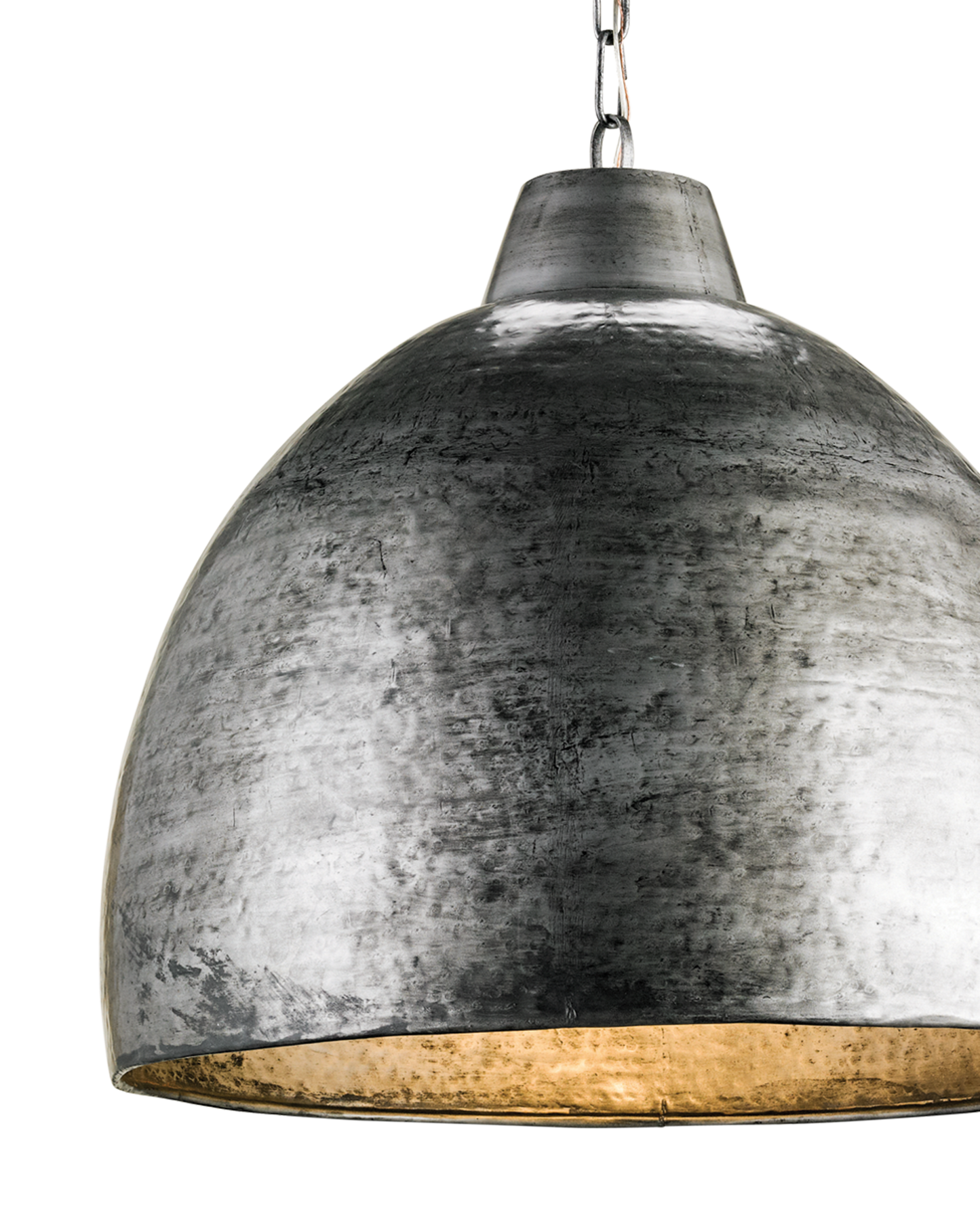 Earthshine Large Steel Pendant.