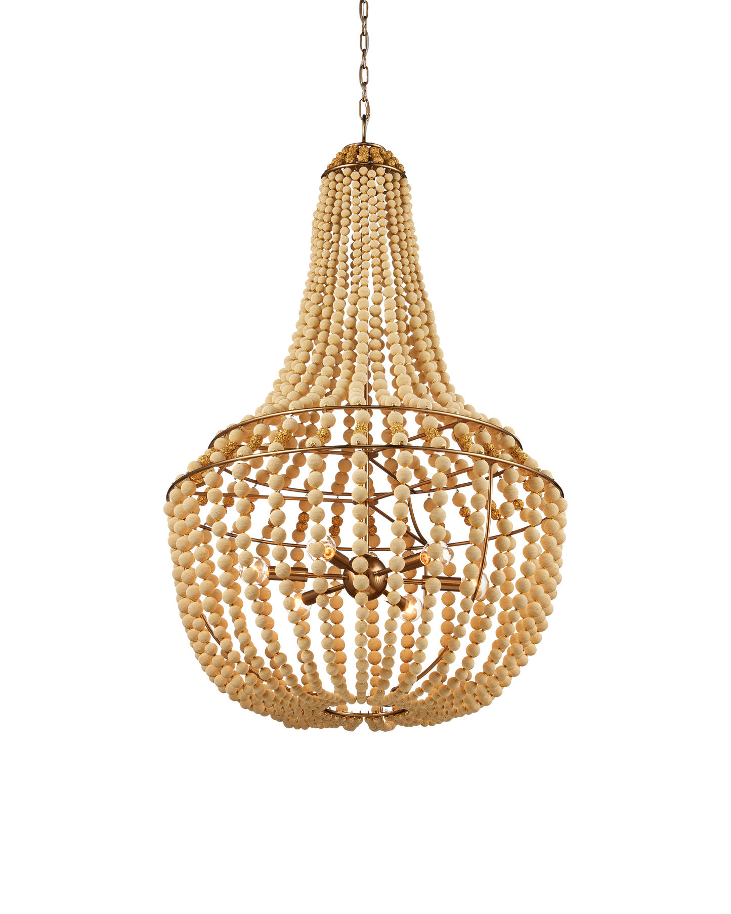 Penelope Beige Chandelier.