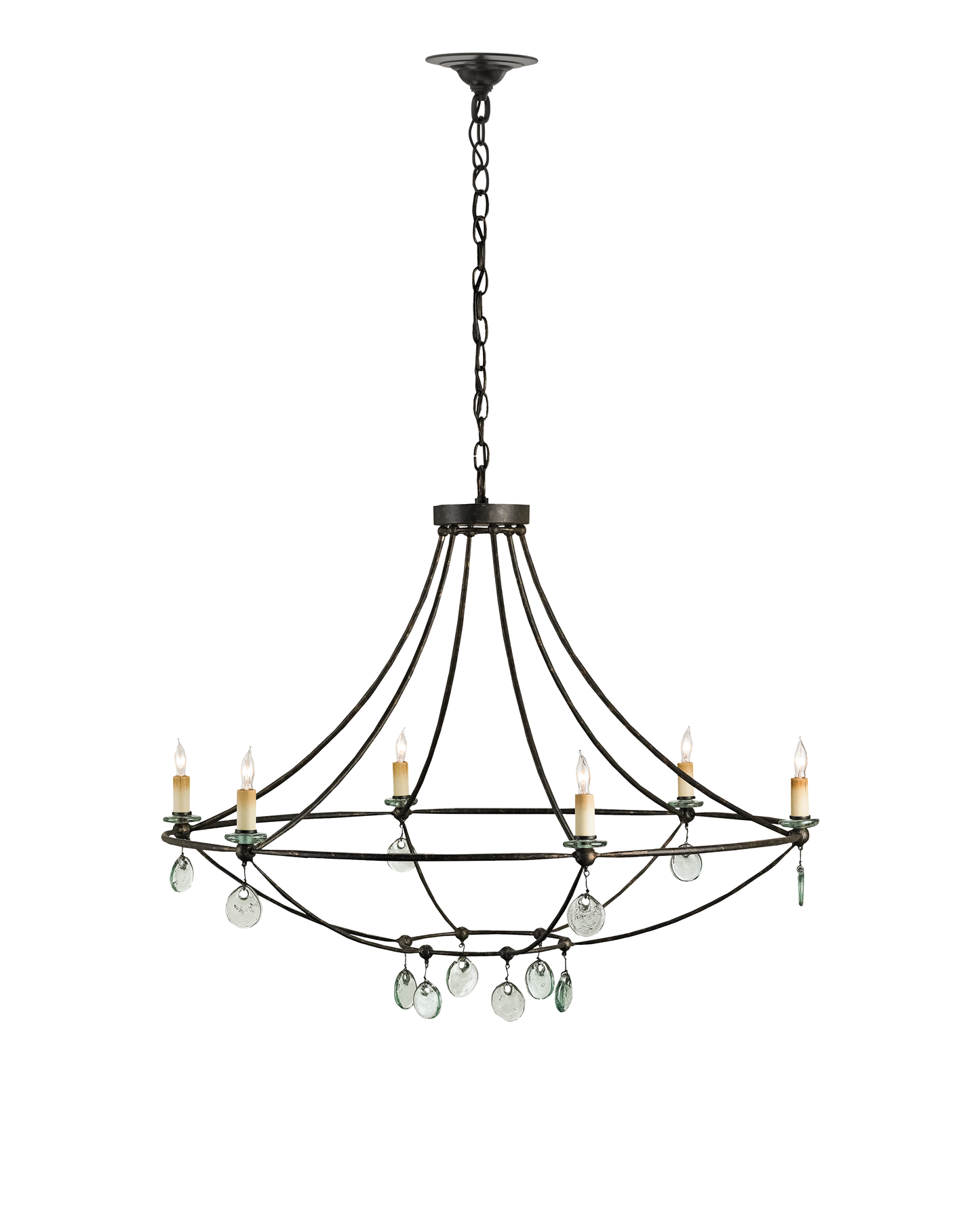 Novella Large Black Chandelier.