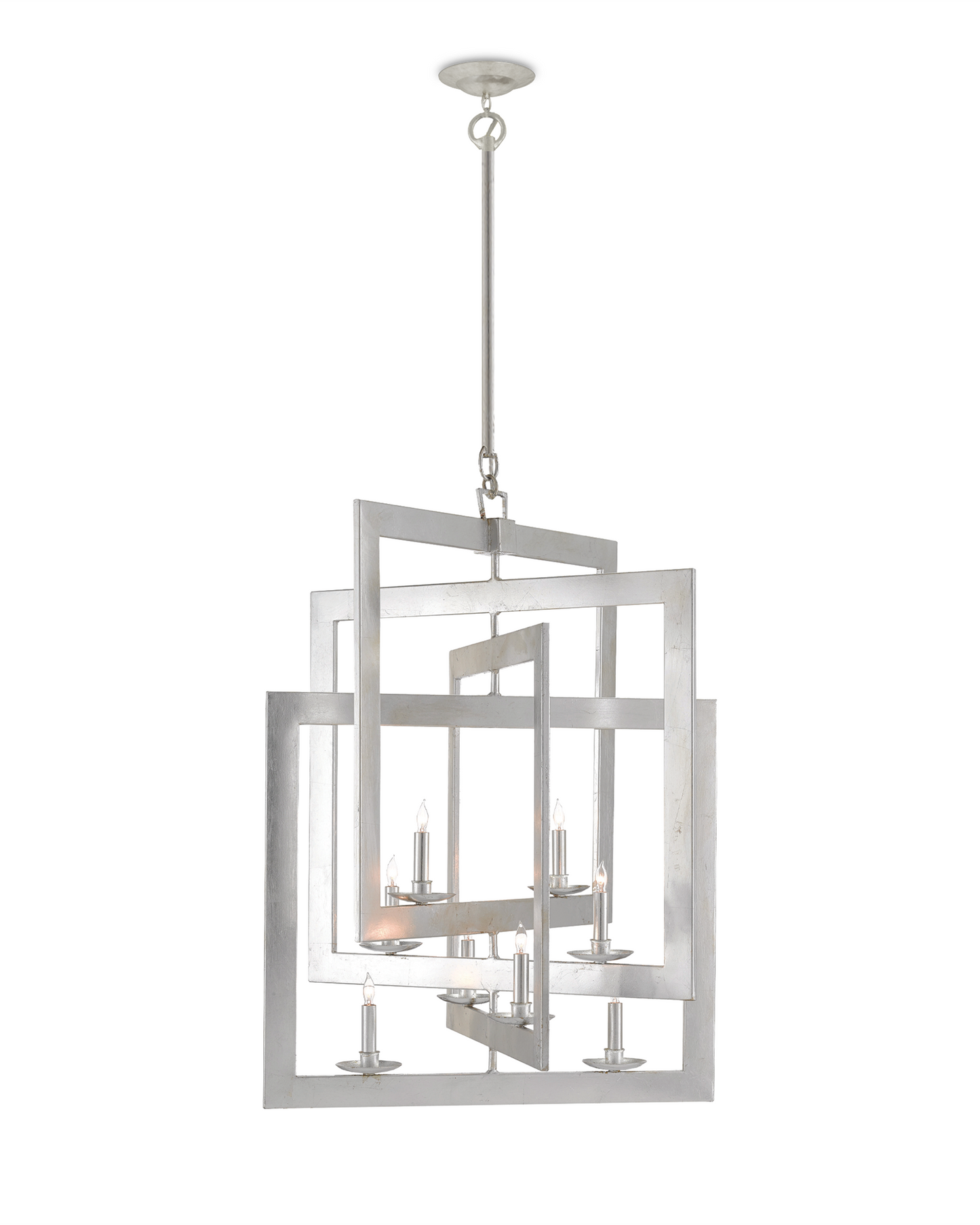 Middleton Large Silver Chandelier.