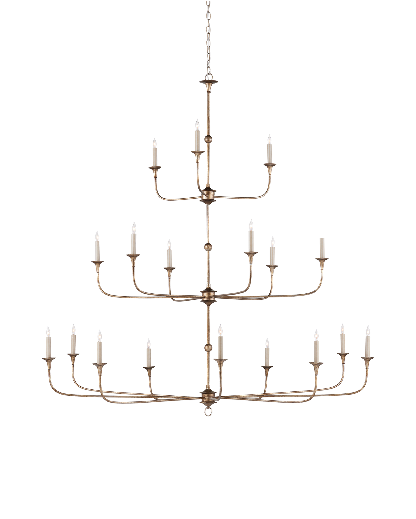 Nottaway Grande Bronze Chandelier.