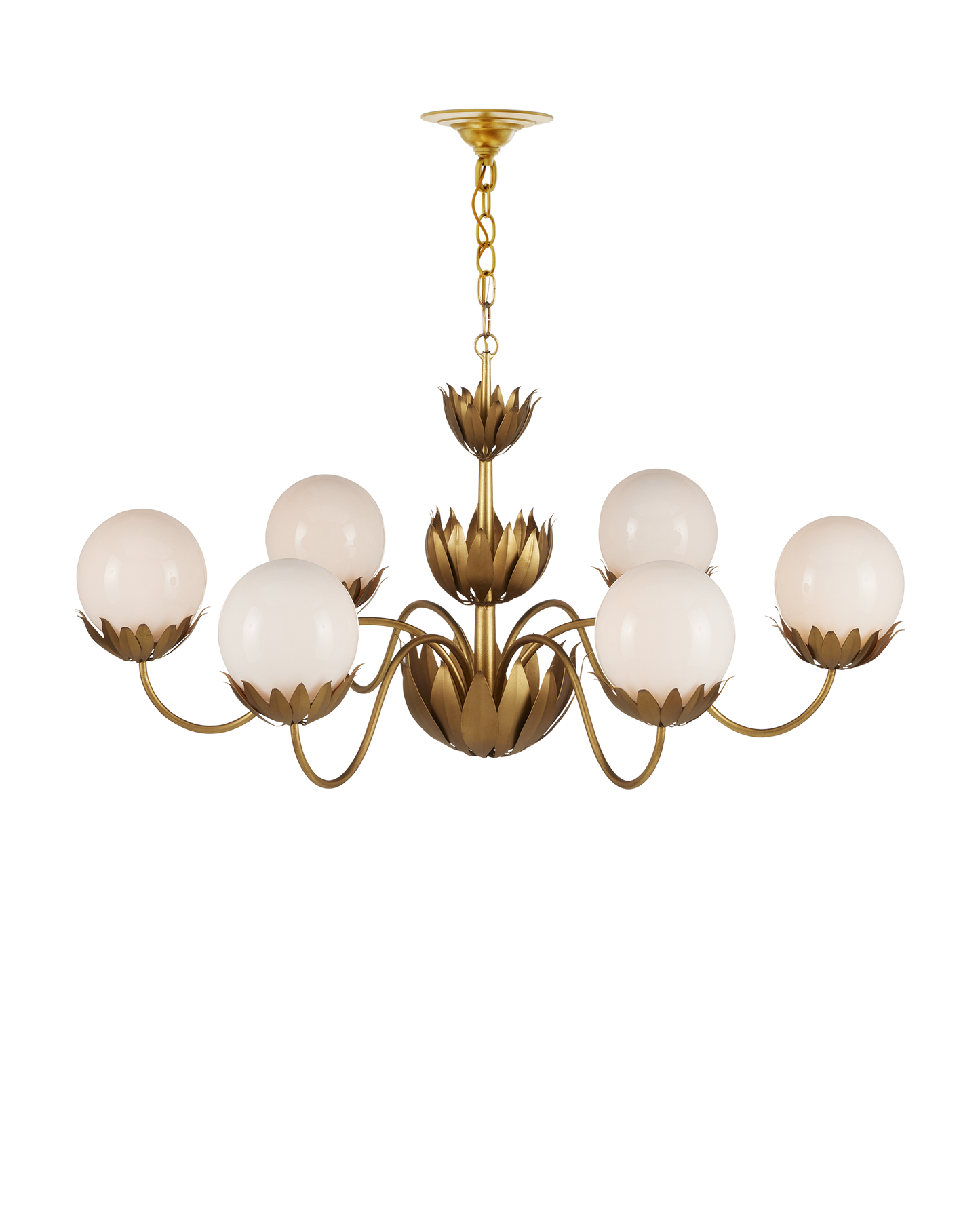Mirasole Gold Chandelier.