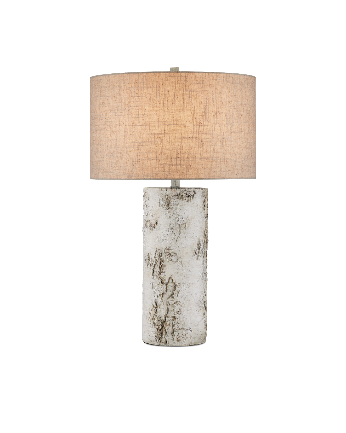 Faux Birch Table Lamp.