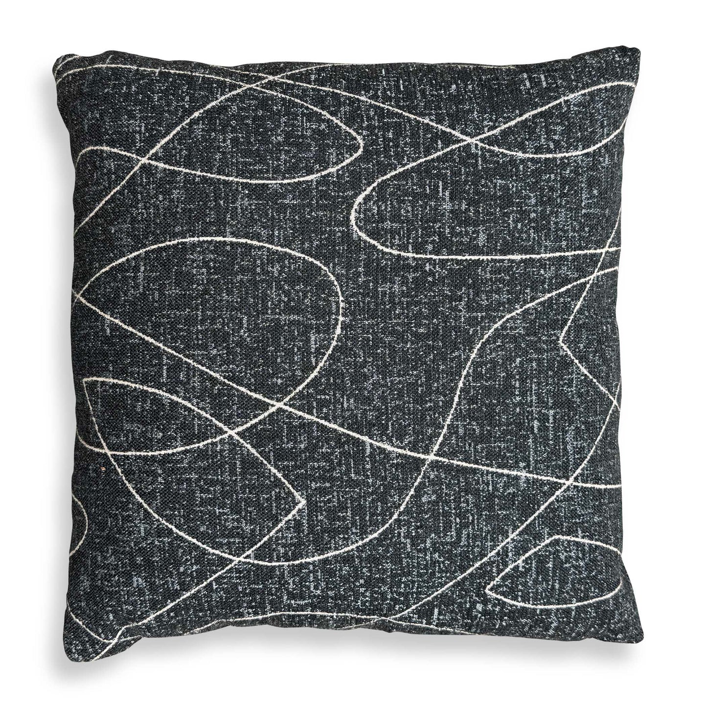 Loopy Loop Outdoor Onyx Pillow.