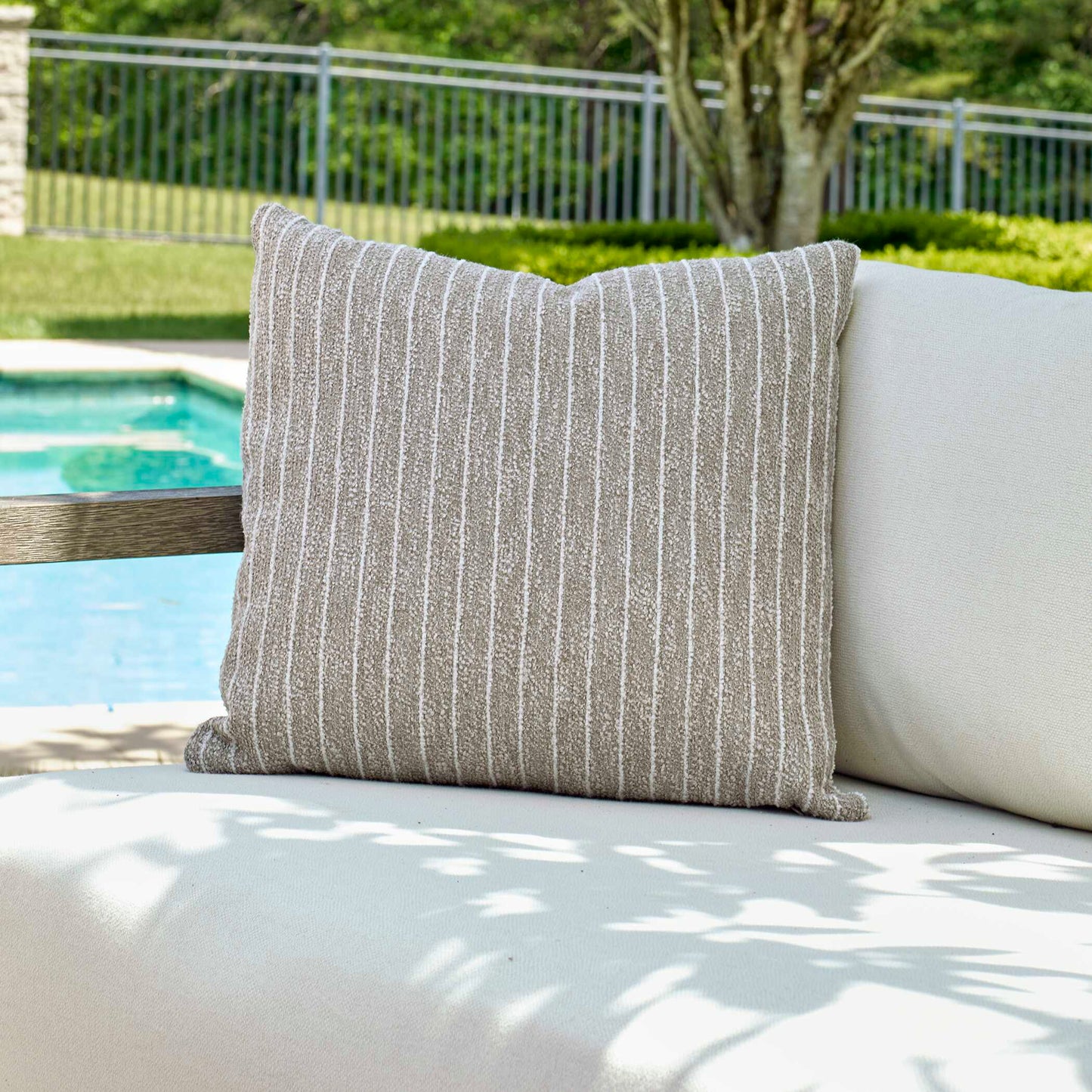Involve Outdoor Striped Pillow.
