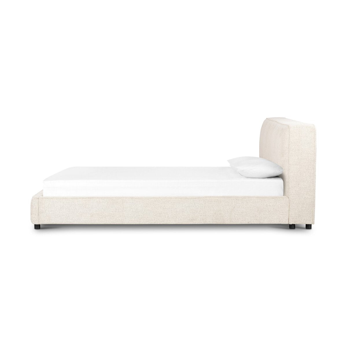 Aidan Queen Bed - Plushtone Linen.