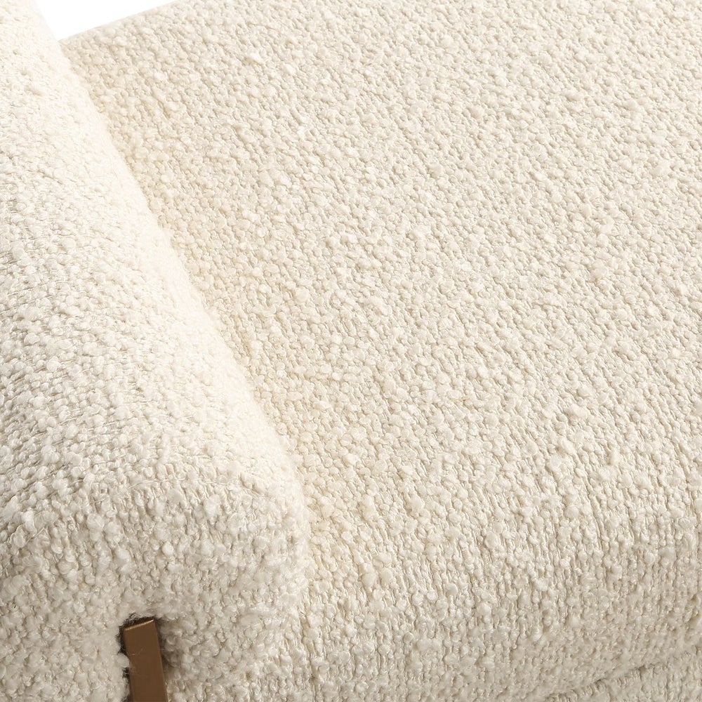 Boucle Bolster Bench.