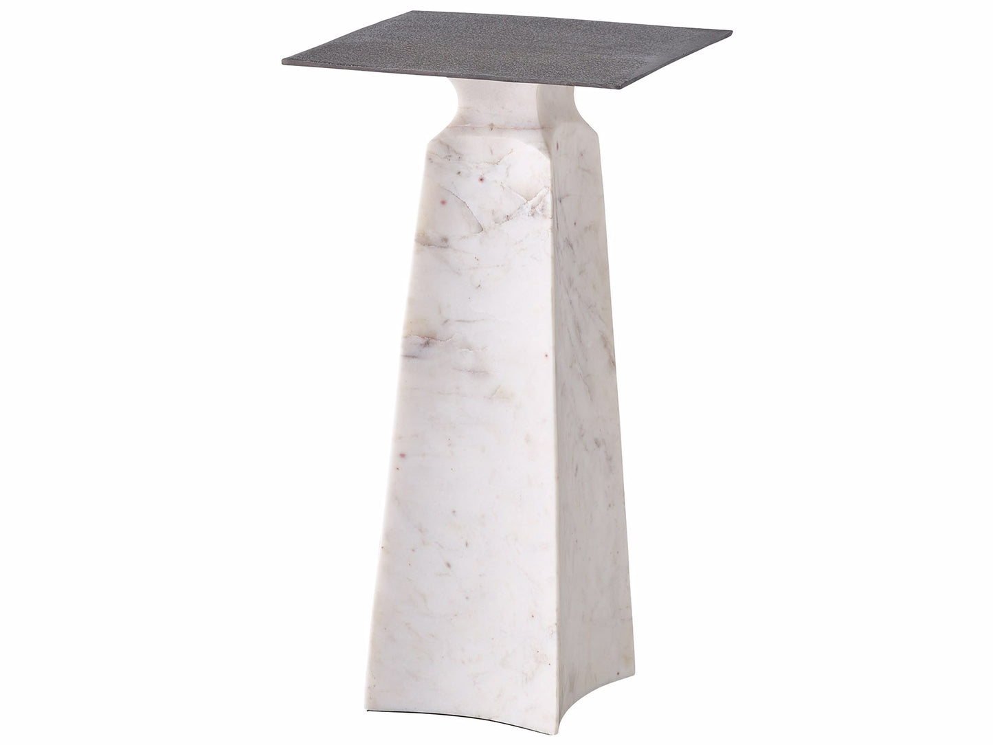 Figuration Side Table WMarble Base.