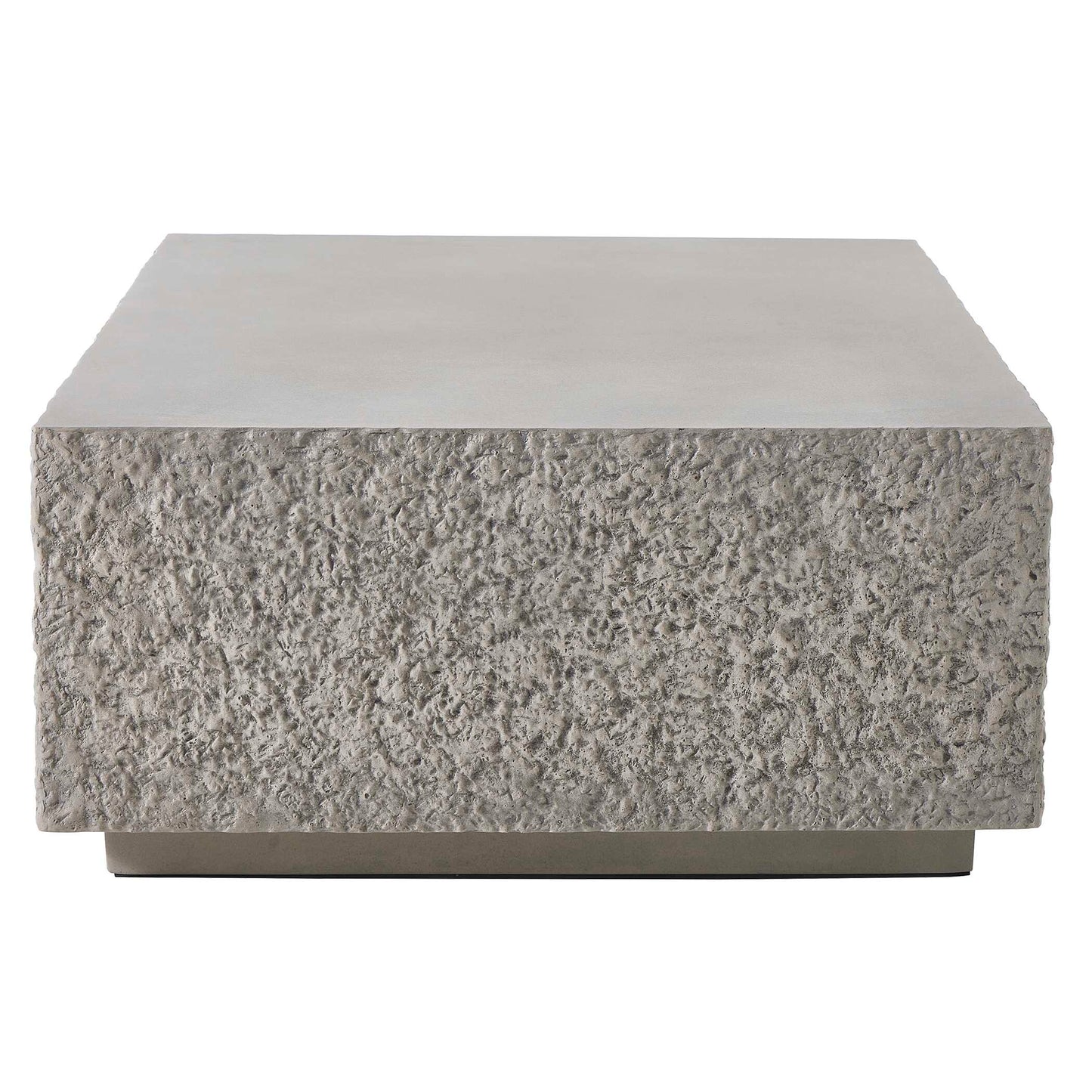 Hesston Outdoor Concrete Coffee Table.