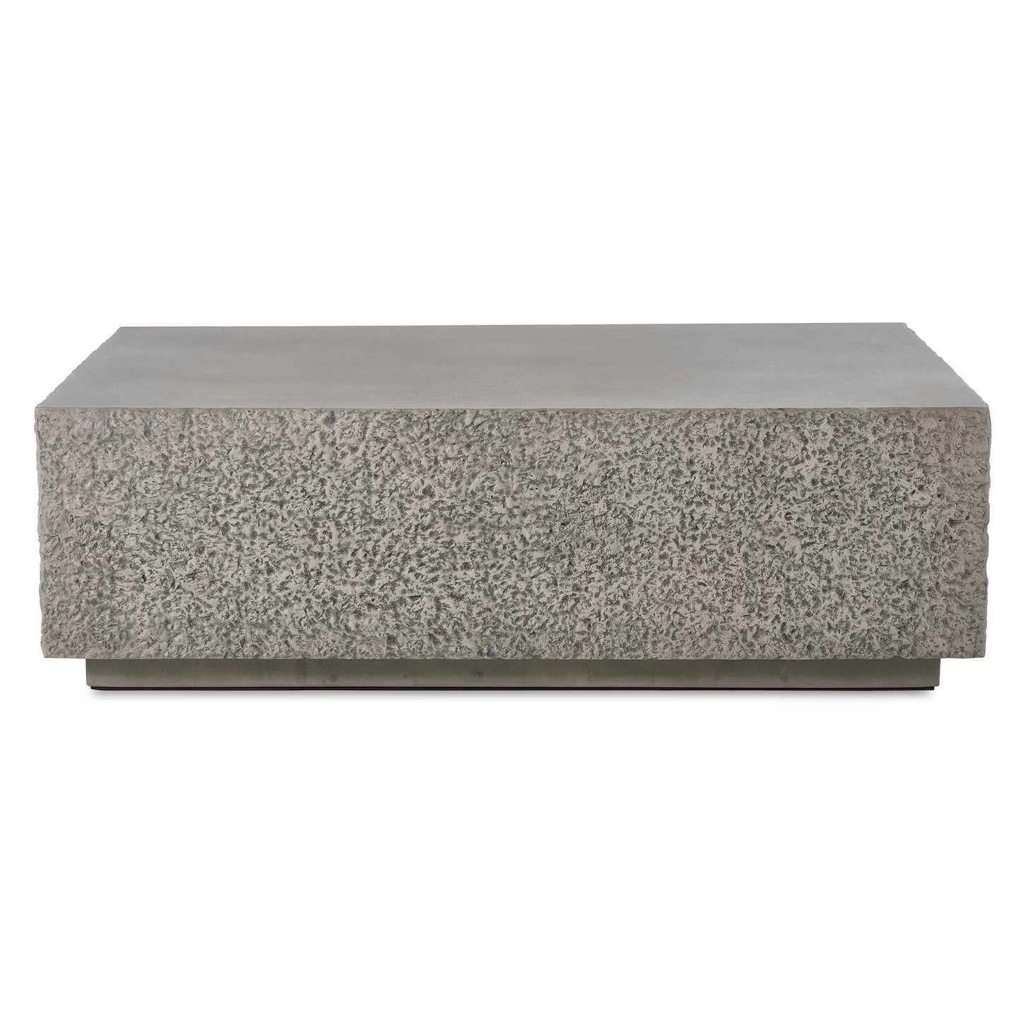 Hesston Outdoor Concrete Coffee Table.