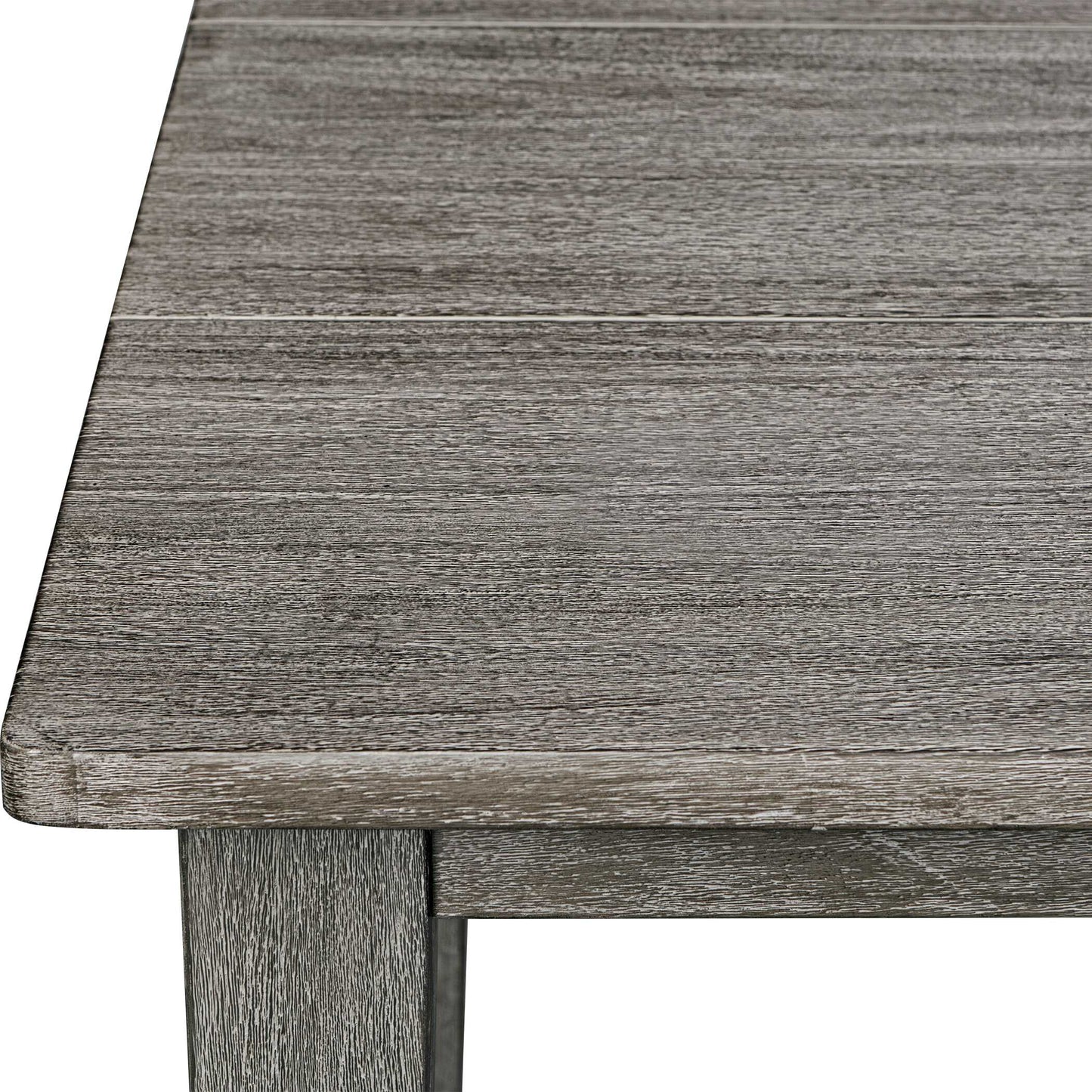 Forsyth Dark Gray Outdoor Dining Table.