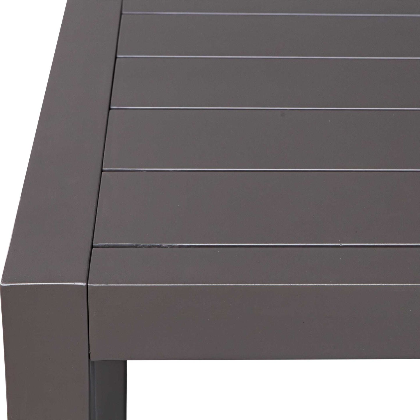 Polanco Outdoor Aluminum Dining Table.