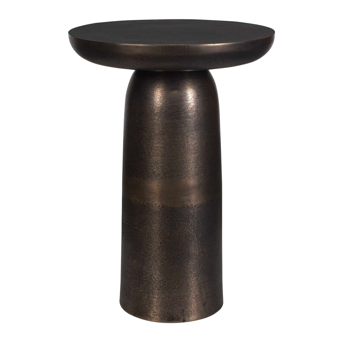 Joppa Dark Bronze Outdoor Accent Table.