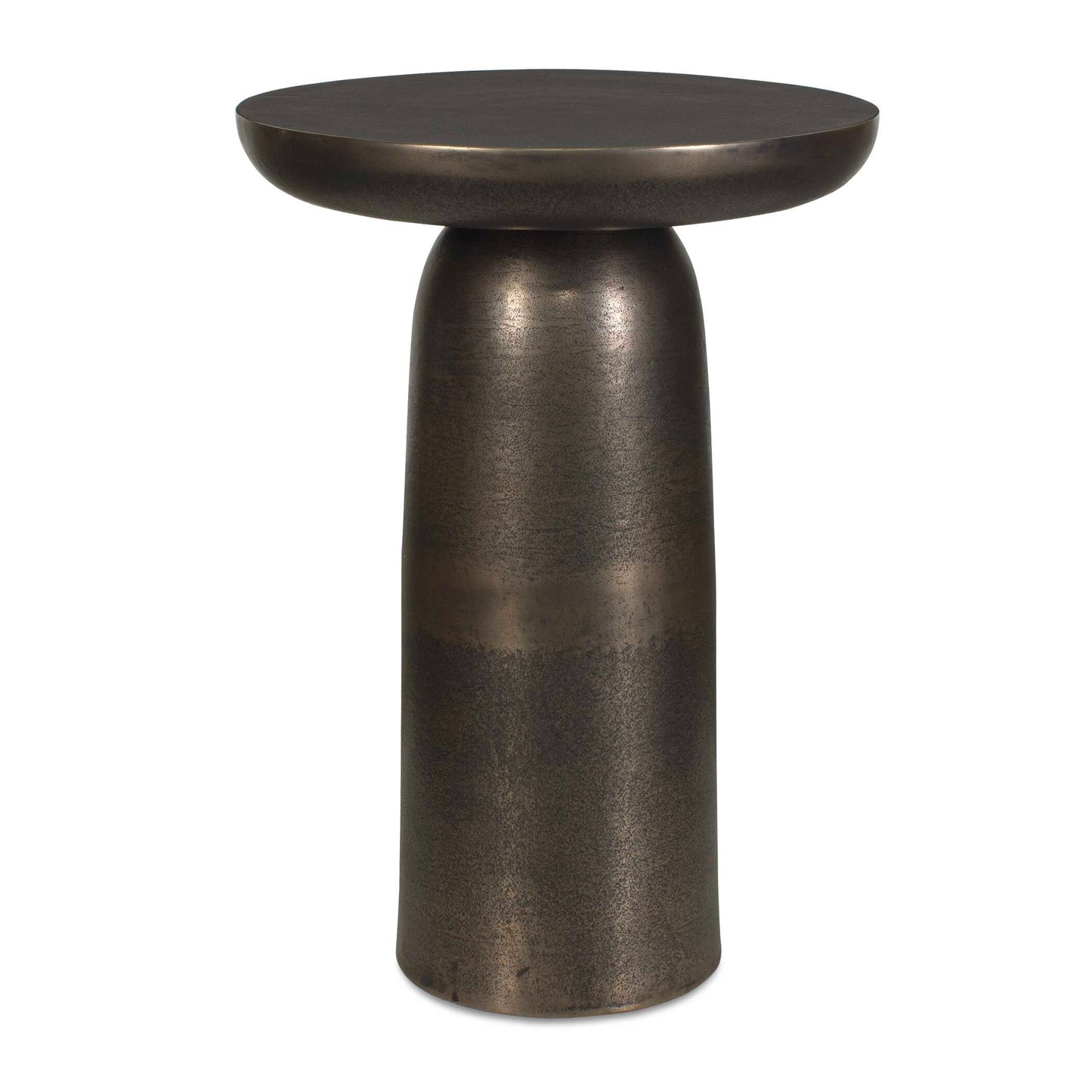 Joppa Dark Bronze Outdoor Accent Table.