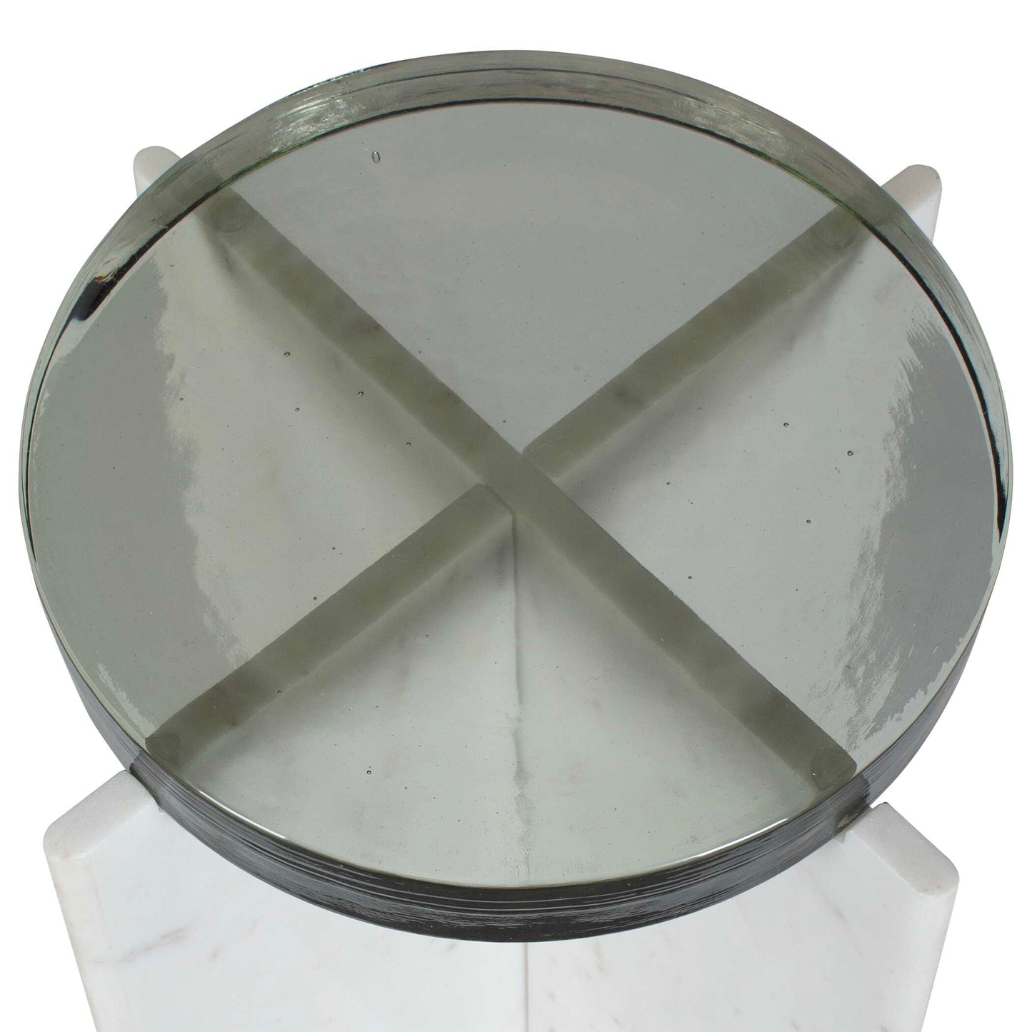 Olina Marble Outdoor Accent Table.