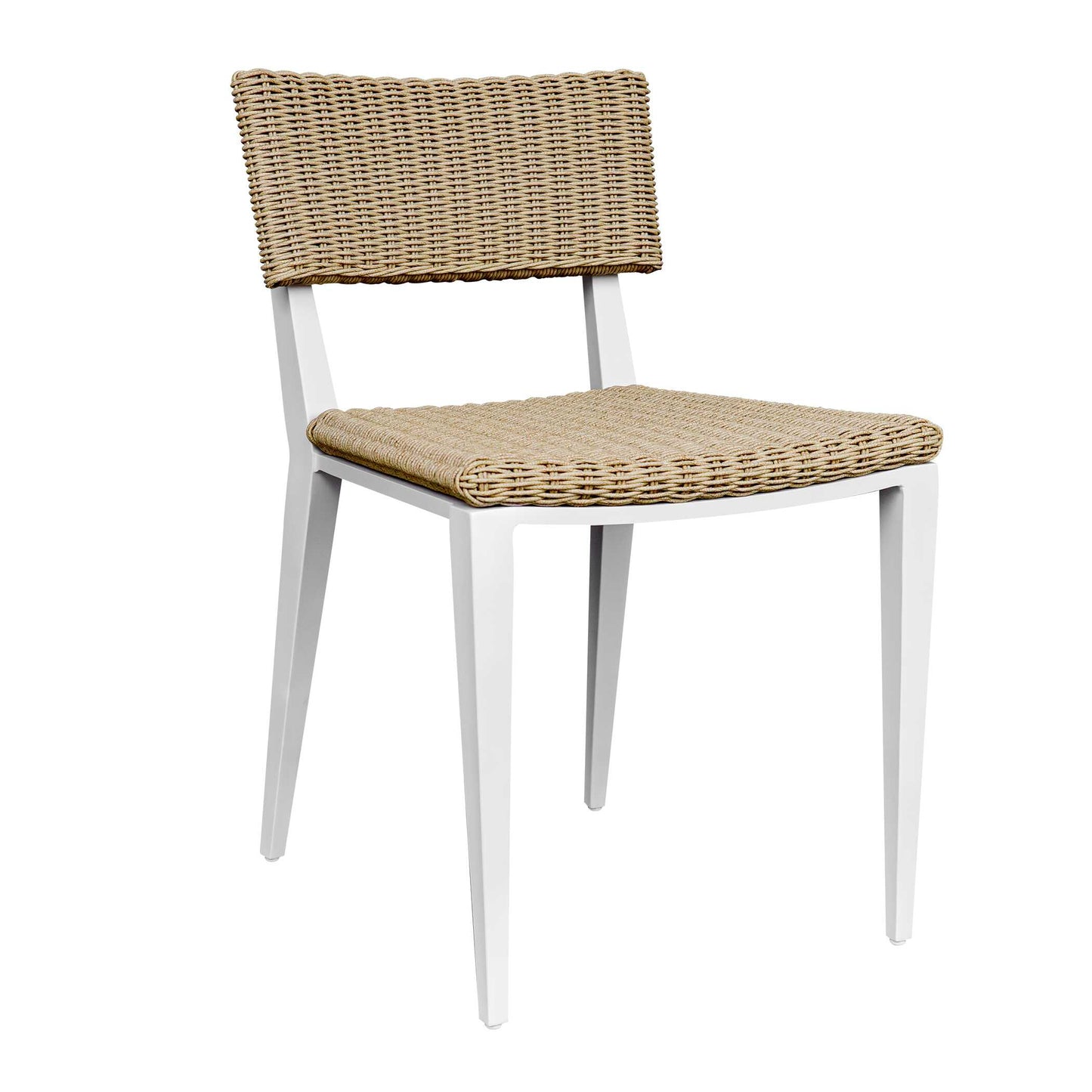 Calbas White Outdoor Dining Chair.