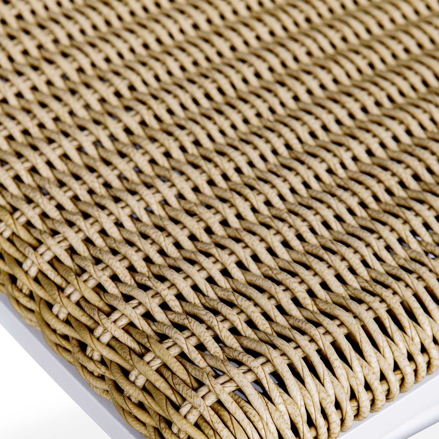 Calbas White Outdoor Counter Stool.