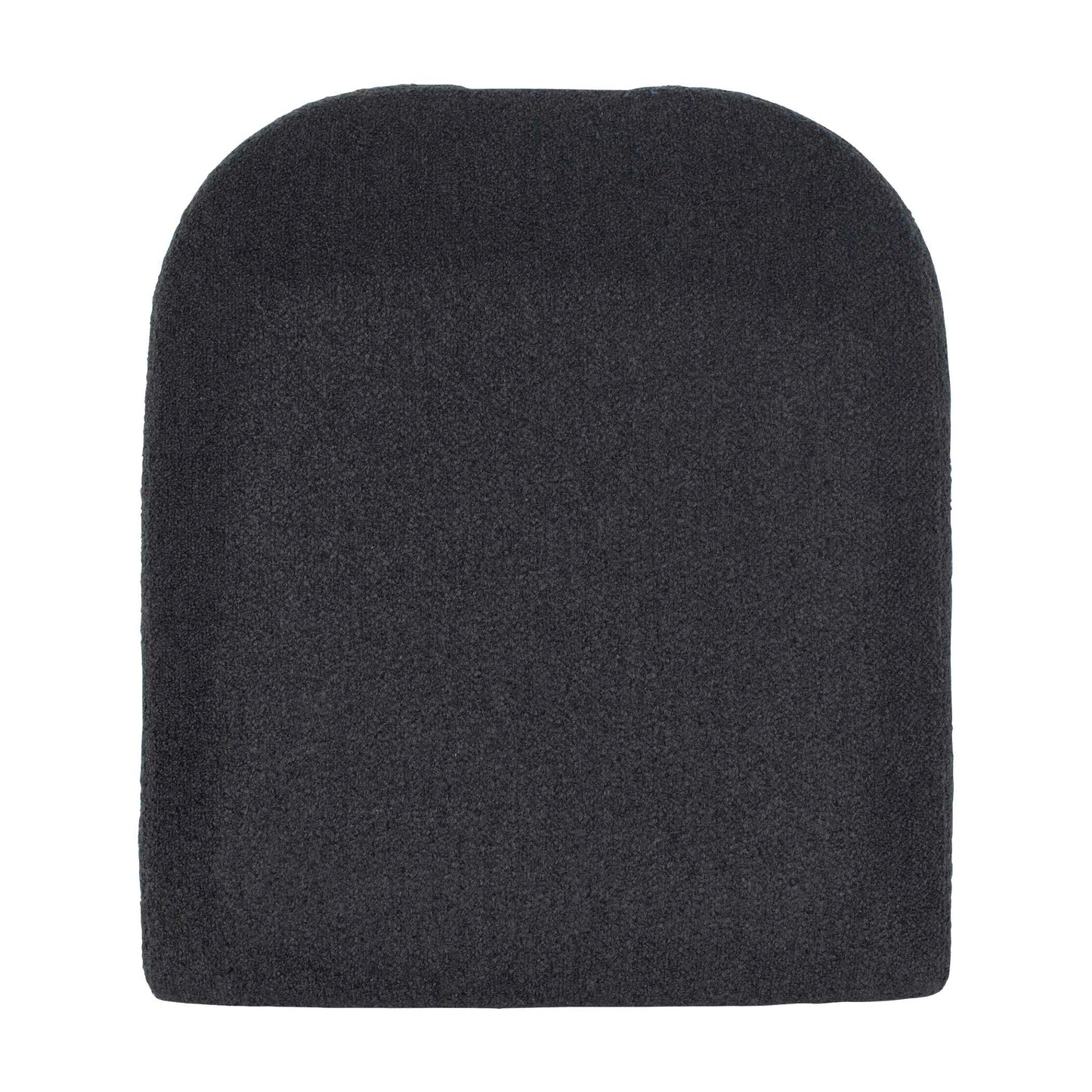 Bolster Back Charcoal Outdoor Dining Chair.