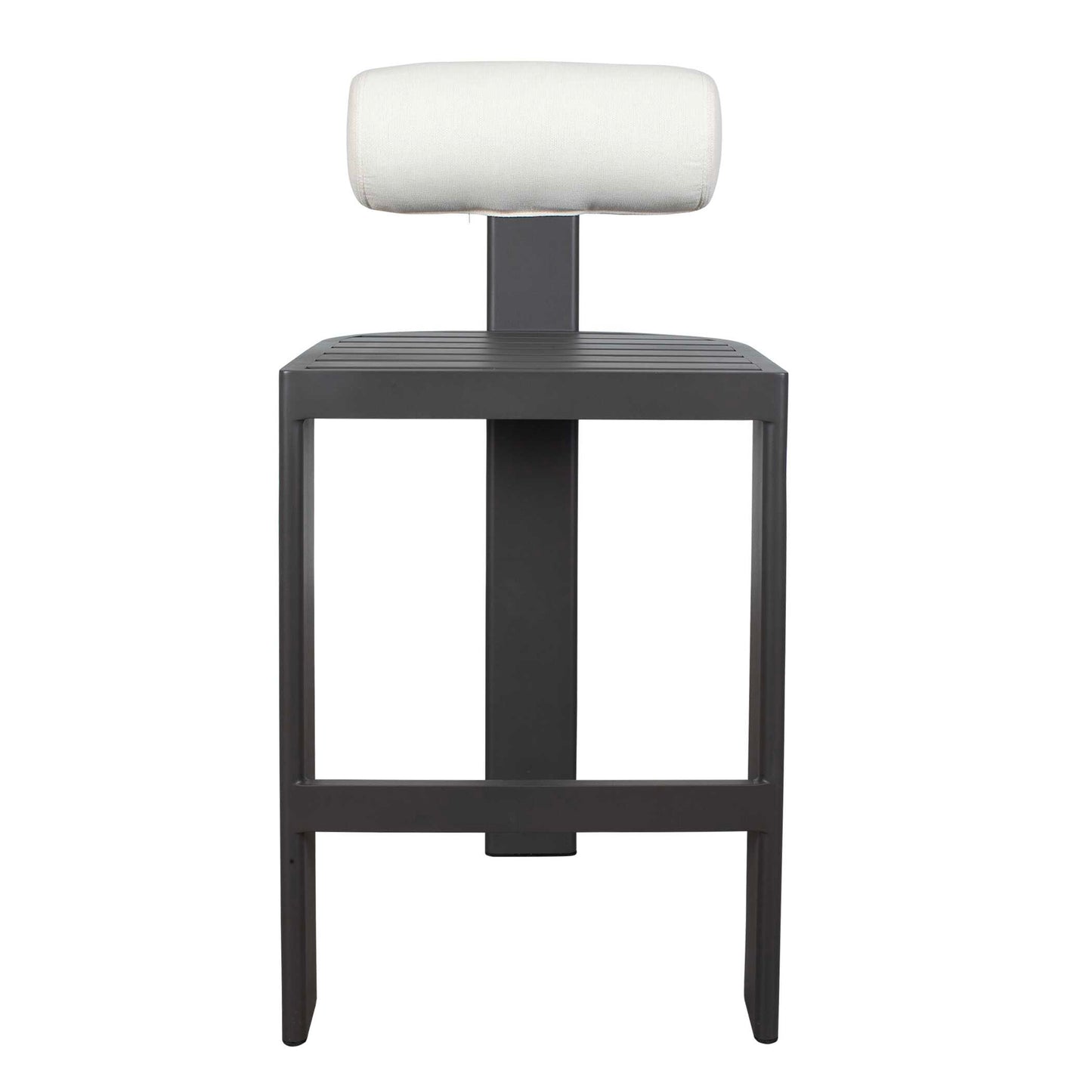 Bolster Back Outdoor Bar Stool.