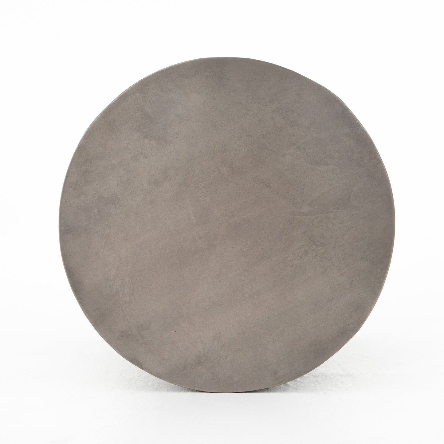 Cameron End Table - Ombre Antique Pewter.