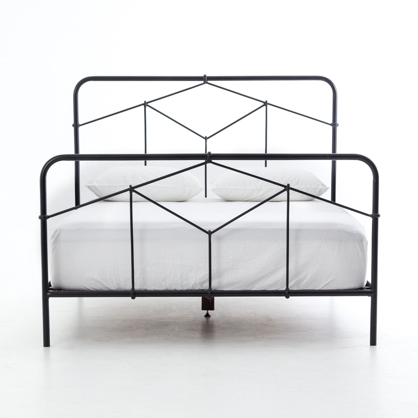 Casey King Bed - Sandblasted Vintage Black.