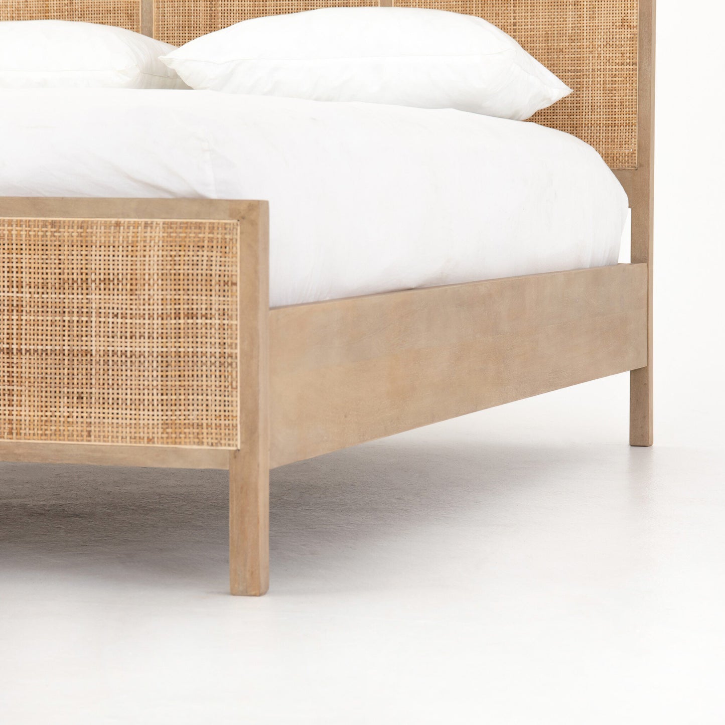 Sydney King Bed - Natural Mango.