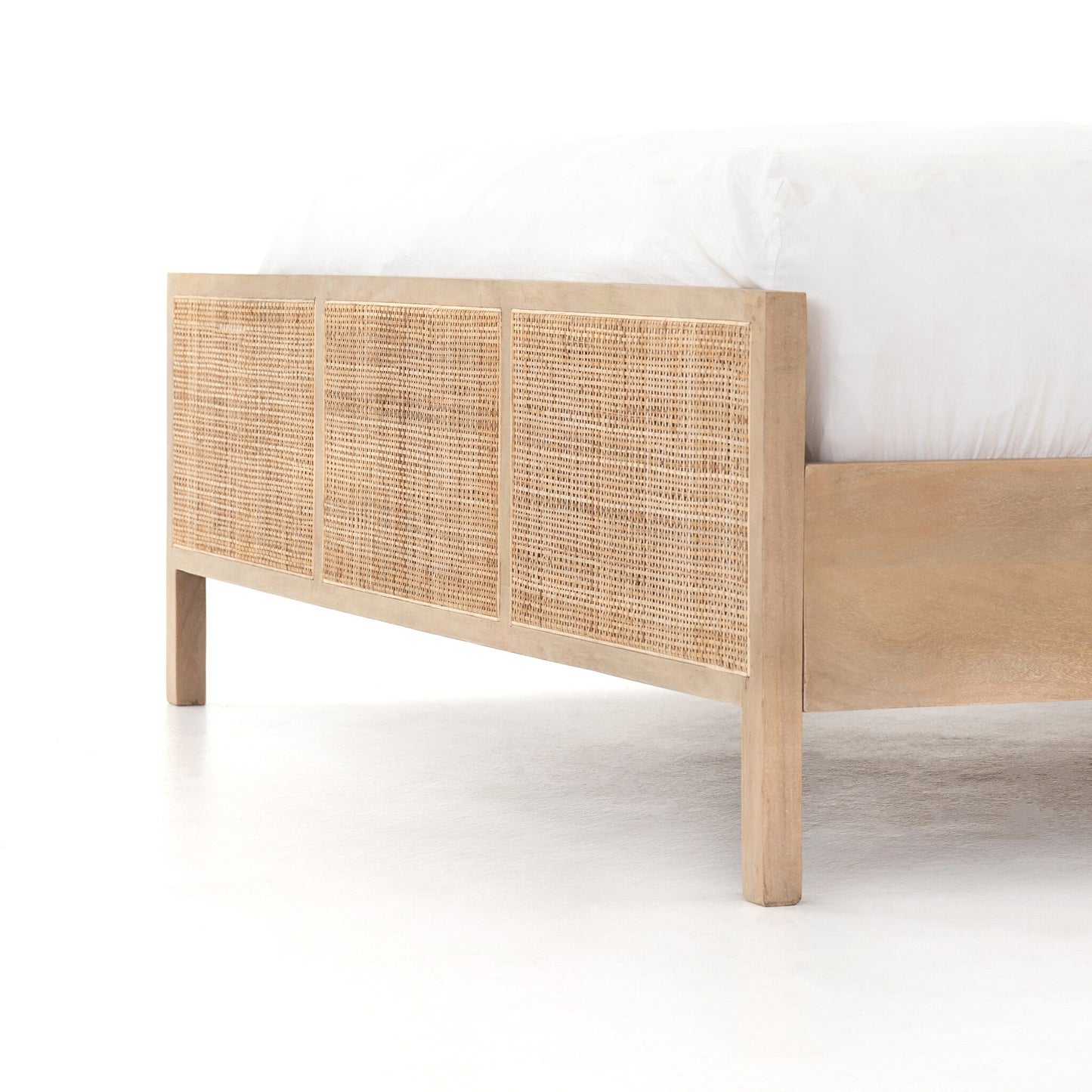 Sydney King Bed - Natural Mango.