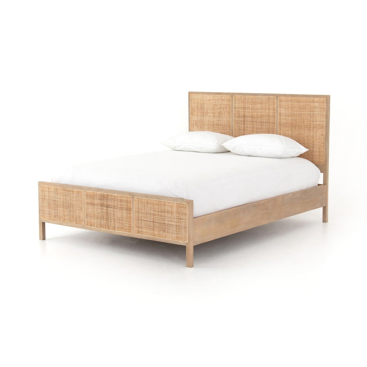 Sydney King Bed - Natural Mango.