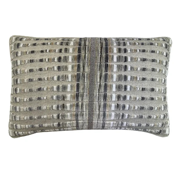 Knockout Sandstone Velvet Bed Pillow.