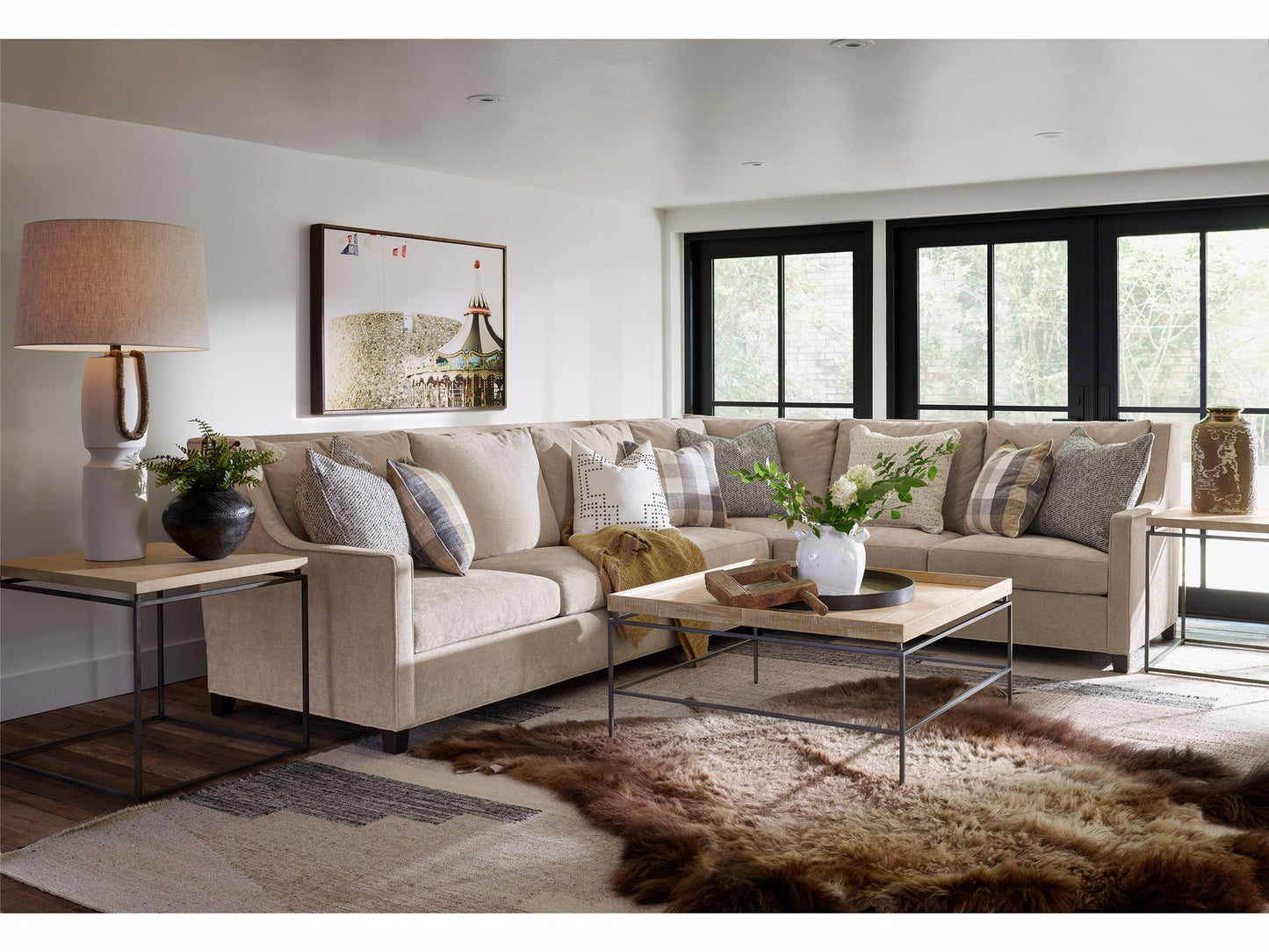 End Table - Rustic Natural Oak.