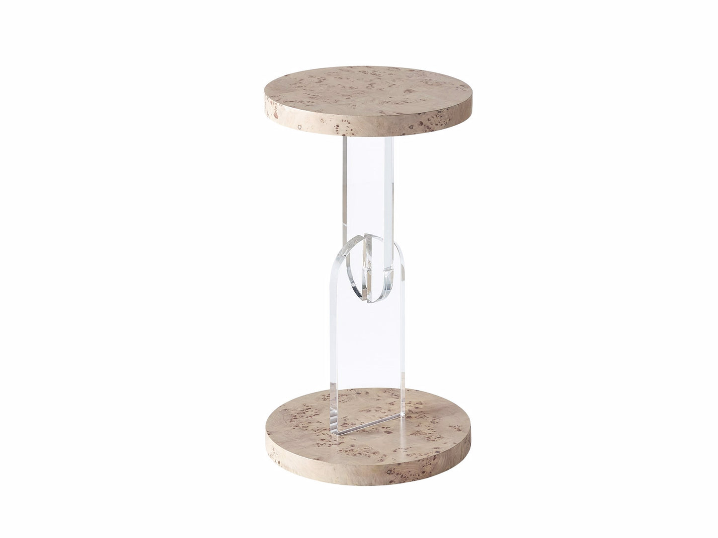 Burl Side Table.