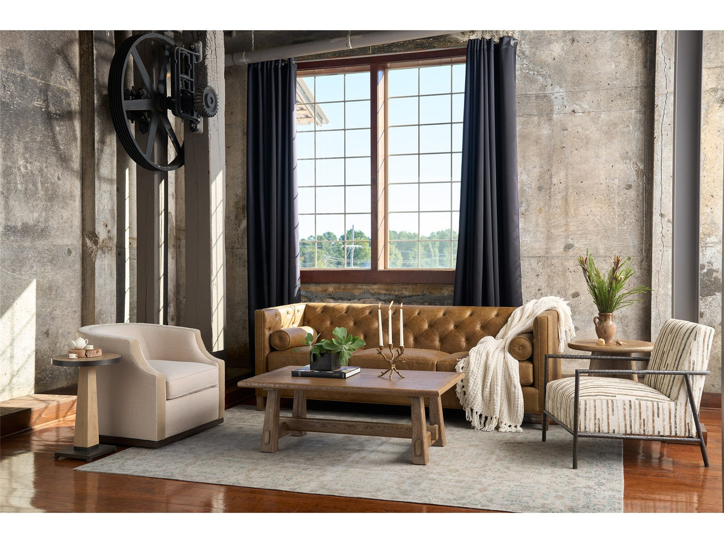 Sienna Rectangular Cocktail Table.