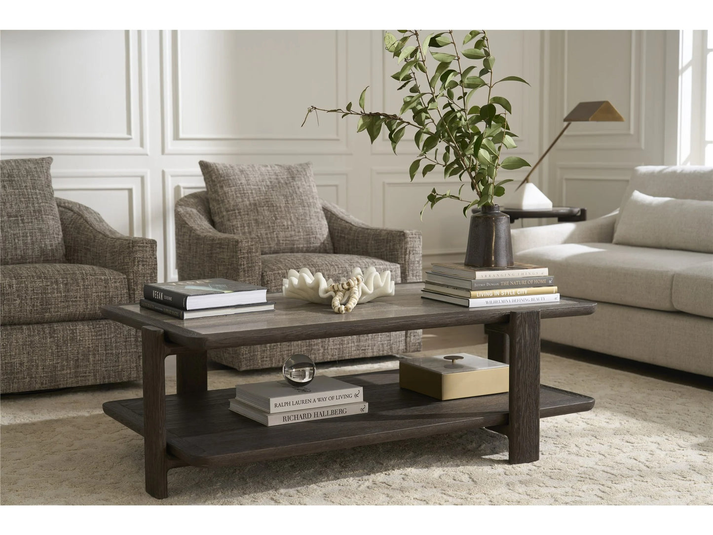 Sable and Stone Cocktail Table.