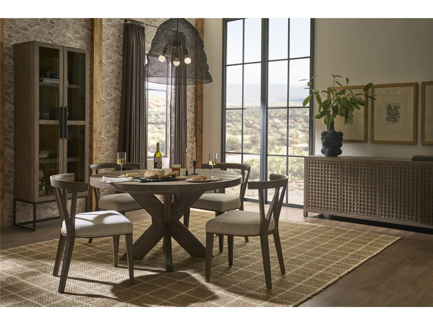 Boulder Round Dining Table.