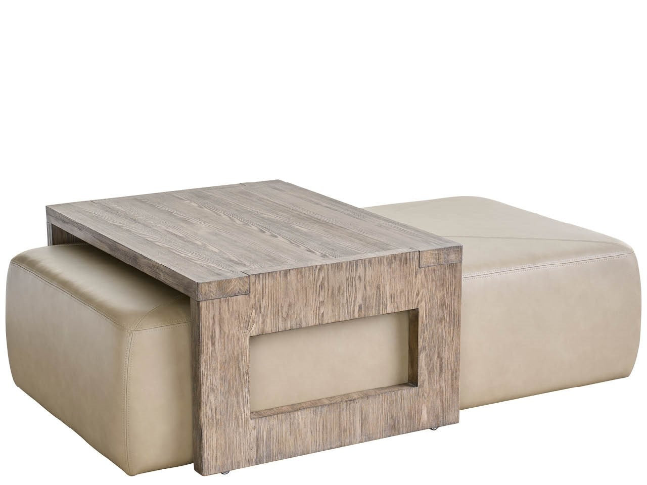 Boulder Nesting Cocktail Ottoman.