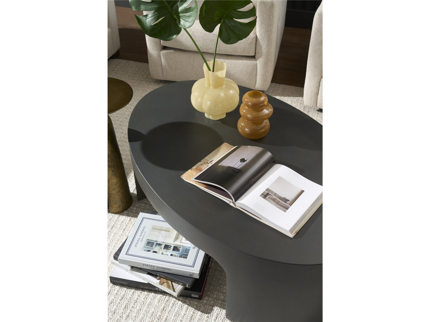 Concrete Cocktail Table.