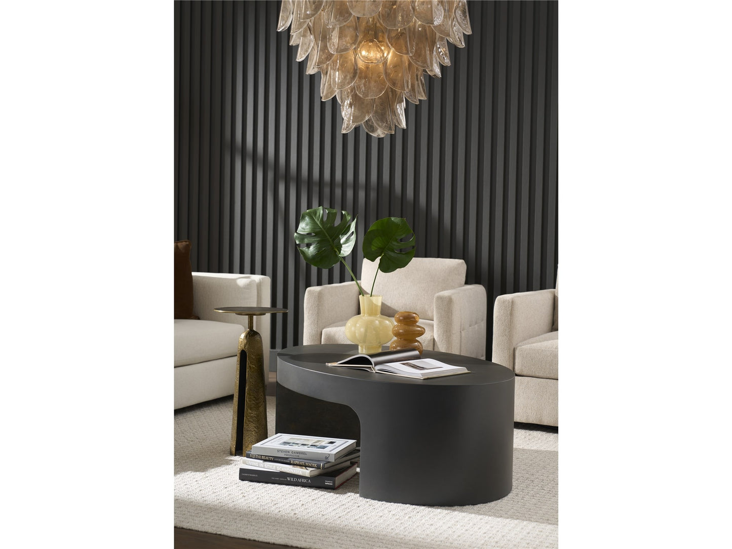 Concrete Cocktail Table.