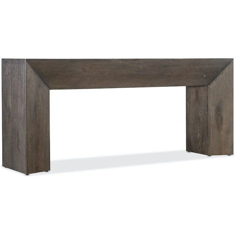 Wayde Dark Chunky Console Table.