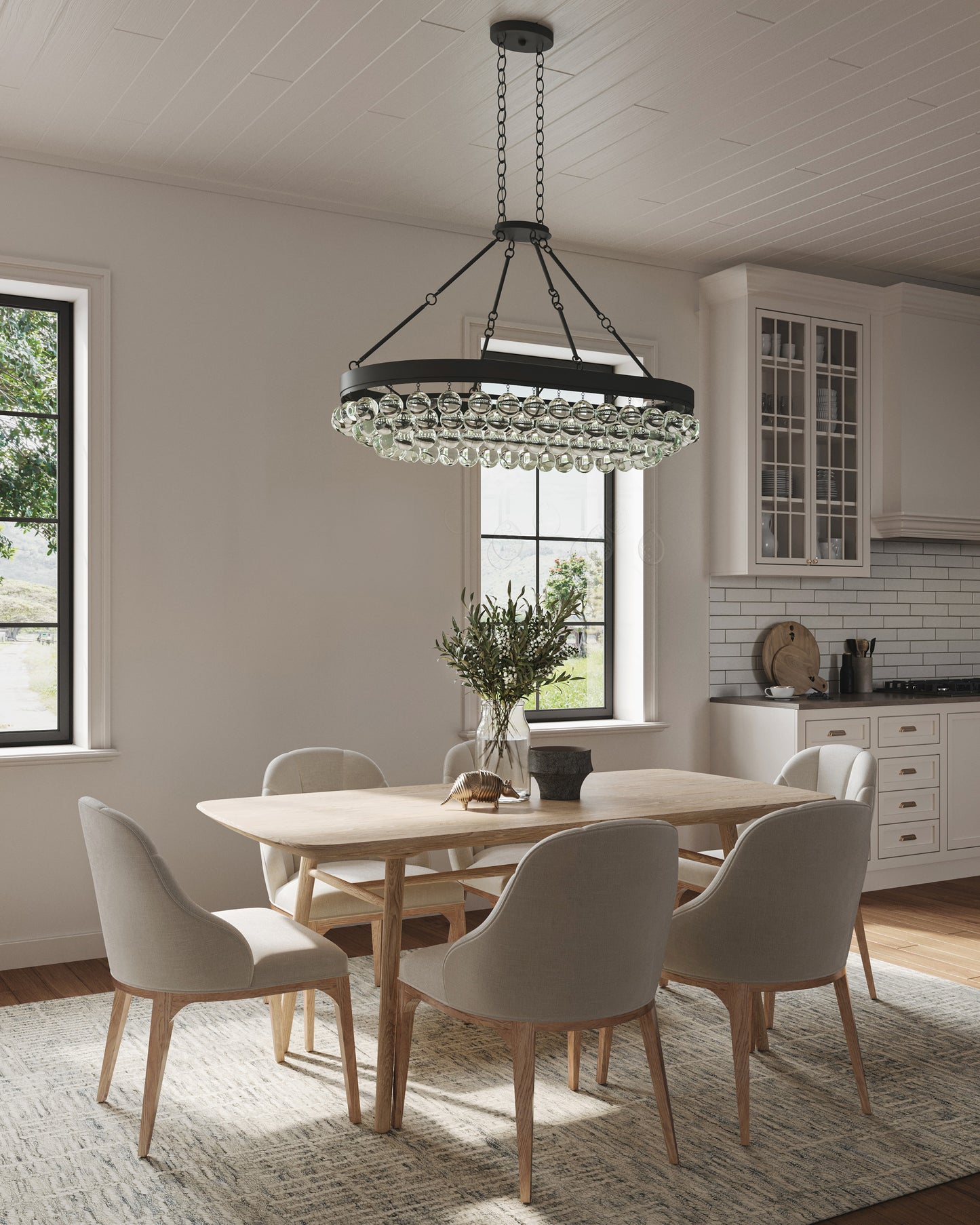 Balthazar Oval Chandelier.