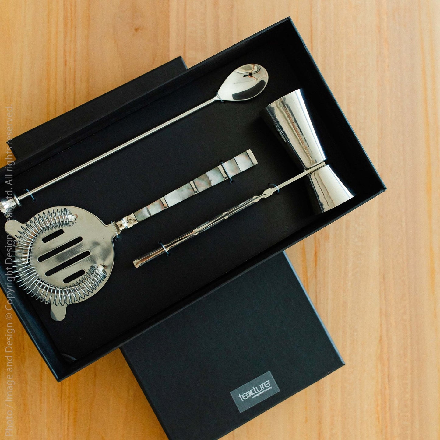 Abalon™ Barware (set of 3).