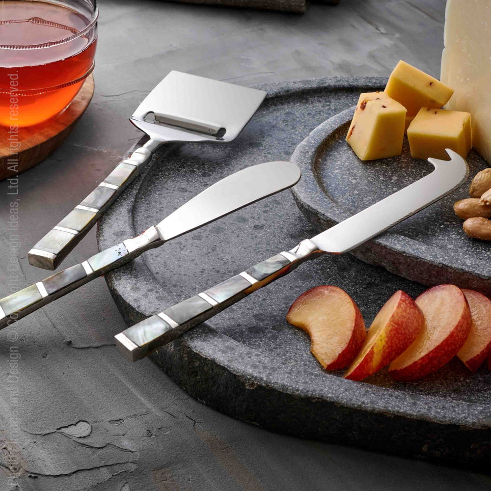 Abalon™ cheese knives (set of 12) - #shop_name Accessories,Decor