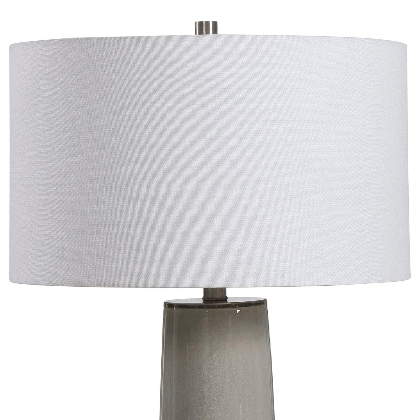 Abdel Gray Glaze Table Lamp.