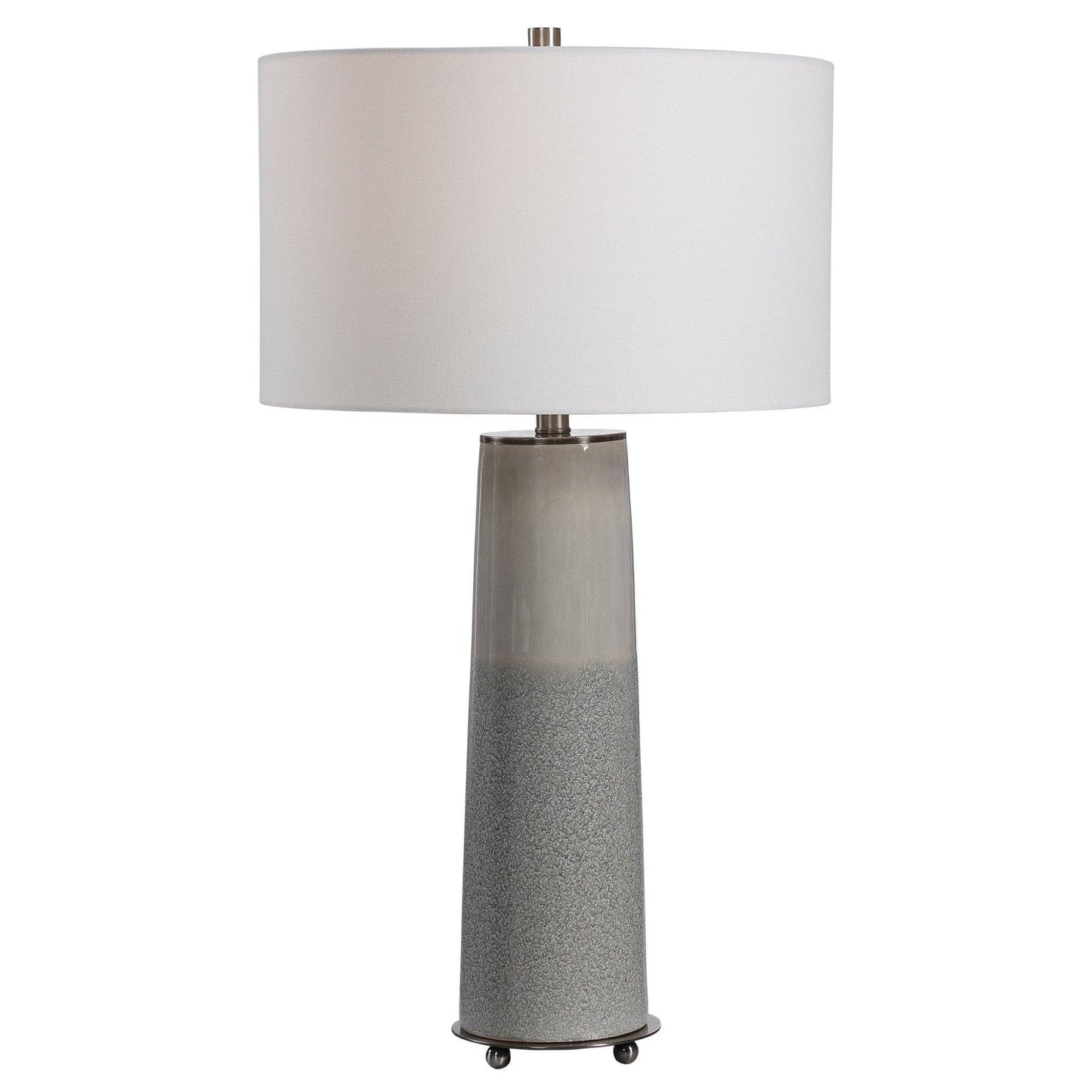 Abdel Gray Glaze Table Lamp.